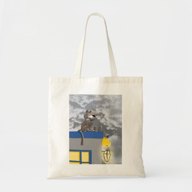 Somebird – Cat Tote Bag (Front)