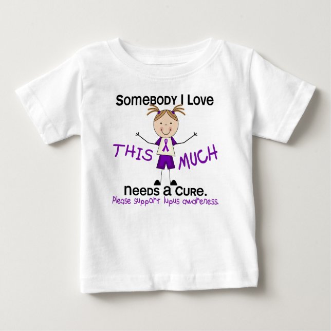Somebody I Love - Lupus (Girl) Baby T-Shirt (Front)