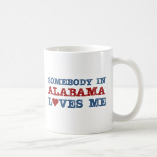 Somebody In Alabama Loves Me Coffee Mug