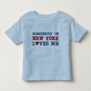 Somebody in New York Loves Me Toddler T-Shirt