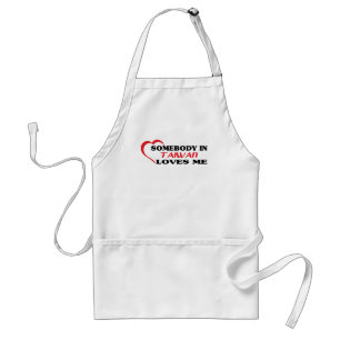 Somebody in Taiwan Loves Me Standard Apron