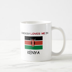 Somebody Loves Me In KENYA Coffee Mug
