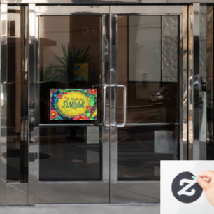 Somebody’s Sunshine “Inspirivity” Window Cling