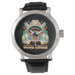 Somebodys Cool Uncle Vintage Car Retro 80s Vibe Watch