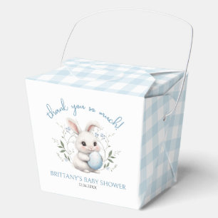 Somebunny is on the Way Boy Easter Baby Shower  Favour Box