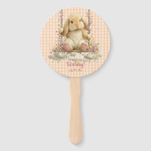 Somebunny is Turning One Handheld Party Fans