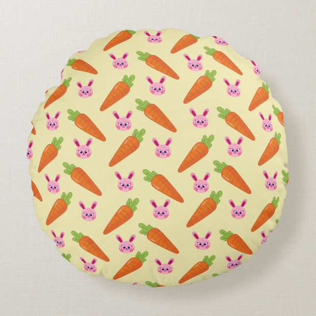 Somebunny Round Cushion (Front)