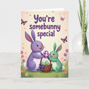 Somebunny Special Springtime Card
