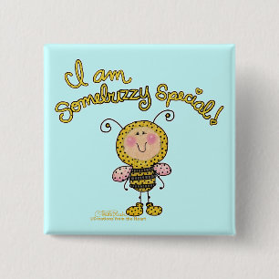 Somebuzzy Special 15 Cm Square Badge