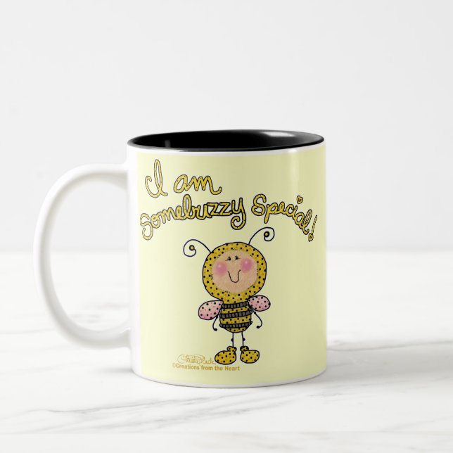 Somebuzzy Special Two-Tone Coffee Mug (Left)