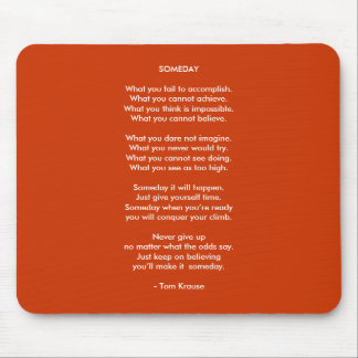 Someday Mouse Pad