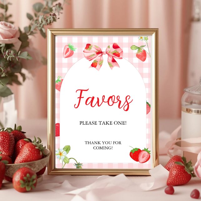 Someone Berry Sweet  | Favours Table Sign (Creator Uploaded)