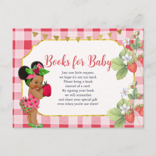 Someone Berry Sweet Strawberry Books For Baby Postcard