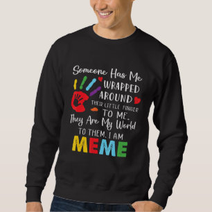 Someone Has Me Wrapped Around Their Finger To Me M Sweatshirt