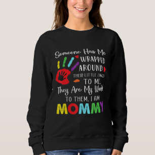 Someone Has Me Wrapped Around Their Finger To Me M Sweatshirt