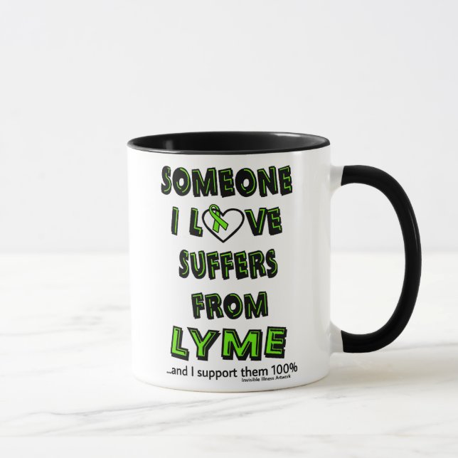 Someone I Love...Lyme Mug (Right)