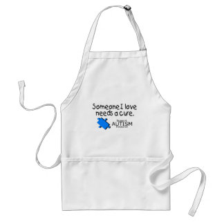 Someone I Love Needs A Cure (Autism) Standard Apron