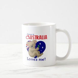 Someone in Australia Loves Me  Koala Coffee Mug