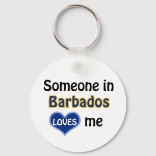 Someone in Barbados Loves Key Ring