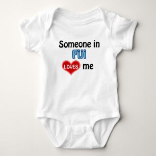 Someone in Fiji loves me Baby Bodysuit