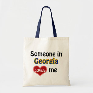 Someone in Georgia loves me Tote Bag