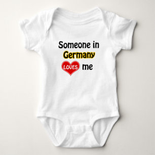 Someone in Germany loves me Baby Bodysuit
