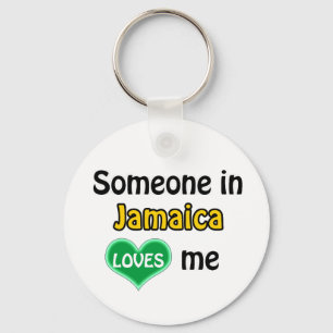 Someone in Jamaica Loves me Key Ring
