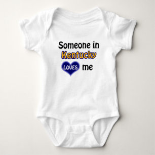 Someone in Kentucky loves me Baby Bodysuit