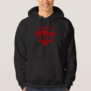 Someone In Los Angeles Loves Me Los Angeles Ca Sky Hoodie