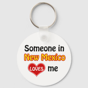 Someone in New Mexico Loves Key Ring