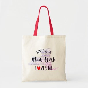Someone In New York Loves Me Tote Bag