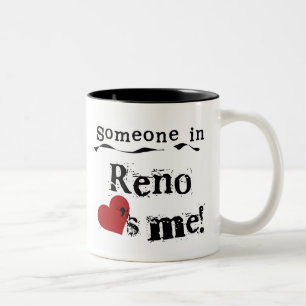 Someone in Reno Two-Tone Coffee Mug