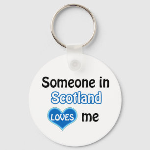 Someone in Scotland Loves Key Ring