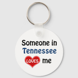Someone in Tennessee Loves me Key Ring
