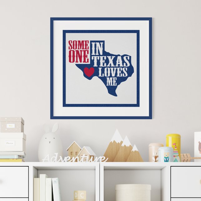 Someone in Texas Loves Me Poster (Creator Uploaded)