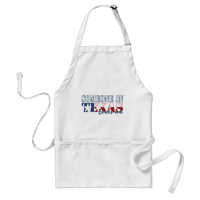 Someone in Texas Loves Me Standard Apron (Front)
