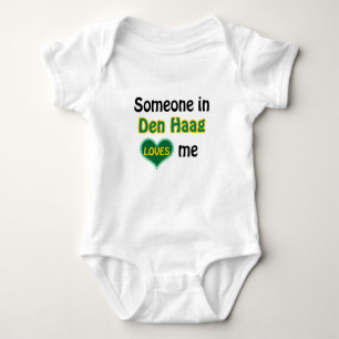 Someone in The Haag loves me Baby Bodysuit
