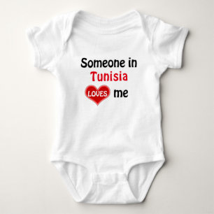 Someone in Tunisia loves me Baby Bodysuit