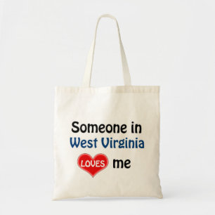 Someone in West Virginia loves me Tote Bag