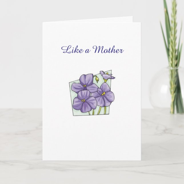 Someone Like a Mother Card (Front)