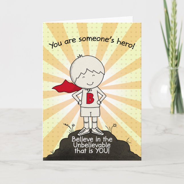 Someone’s Hero Card (Front)