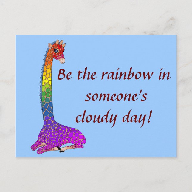 Someone's Rainbow Postcard (Front)
