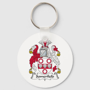 Somerfield Family Crest Key Ring