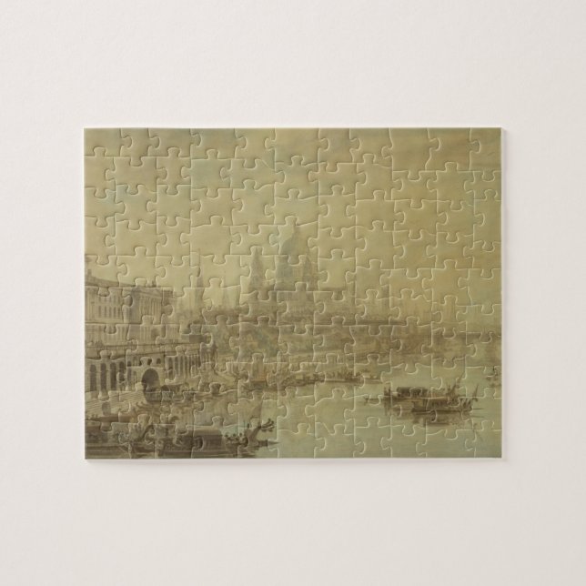 Somerset House, St. Paul's Cathedral and Blackfria Jigsaw Puzzle (Horizontal)
