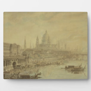 Somerset House, St. Paul's Cathedral and Blackfria Plaque
