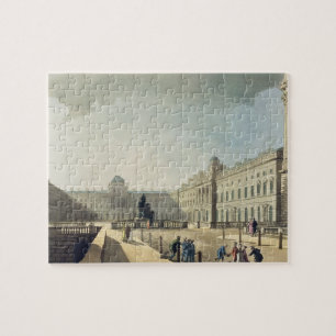 Somerset House, Strand, from 'Ackermann's Microcos Jigsaw Puzzle