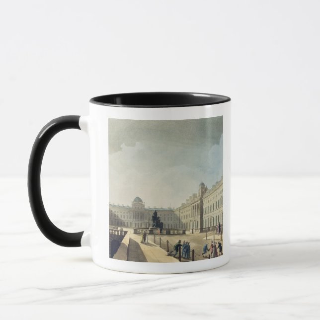 Somerset House, Strand, from 'Ackermann's Microcos Mug (Left)