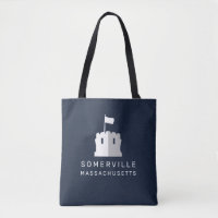 Somerville Massachusetts Tote Bag