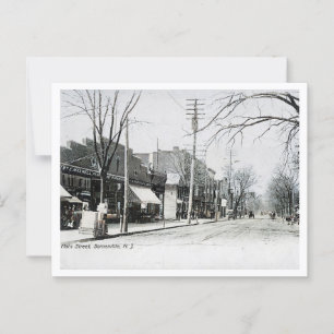 Somerville NJ Main Street 1900s Postcard