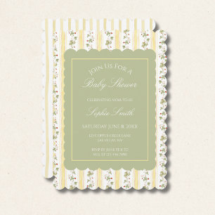 Something berry sweet is coming baby shower invitation